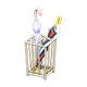 White x Red, white, and blue