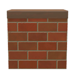 Tall Brick Island Counter DIY