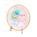 Reese & Cyrus Photo Plate Animal Crossing New Horizons | ACNH Critter - ACNHMALL