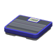 Blue x Black stripes Blue x Black stripes