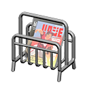Tubular Magazine Rack in Animal Crossing New Horizons | ACNHMALL