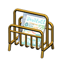Tubular Magazine Rack in Animal Crossing New Horizons | ACNHMALL
