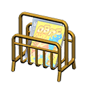 Tubular Magazine Rack in Animal Crossing New Horizons | ACNHMALL