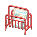 Tubular Magazine Rack in Animal Crossing New Horizons | ACNHMALL