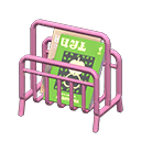 Tubular Magazine Rack in Animal Crossing New Horizons | ACNHMALL