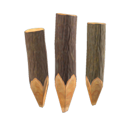 Log Stakes DIY Recipe