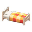 Wooden Simple Bed Animal Crossing New Horizons | ACNH Critter - ACNHMALL