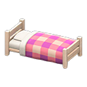 Wooden Simple Bed Animal Crossing New Horizons | ACNH Critter - ACNHMALL