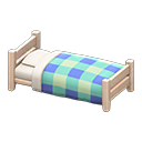 Wooden Simple Bed Animal Crossing New Horizons | ACNH Critter - ACNHMALL