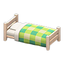Wooden Simple Bed Animal Crossing New Horizons | ACNH Critter - ACNHMALL