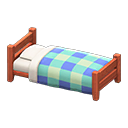 Wooden Simple Bed Animal Crossing New Horizons | ACNH Critter - ACNHMALL