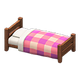 Dark wood x Pink