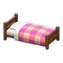 Wooden Simple Bed Animal Crossing New Horizons | ACNH Critter - ACNHMALL