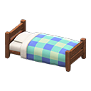 Wooden Simple Bed Animal Crossing New Horizons | ACNH Critter - ACNHMALL