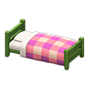 Wooden Simple Bed Animal Crossing New Horizons | ACNH Critter - ACNHMALL