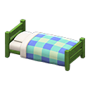 Wooden Simple Bed Animal Crossing New Horizons | ACNH Critter - ACNHMALL