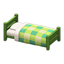 Wooden Simple Bed Animal Crossing New Horizons | ACNH Critter - ACNHMALL