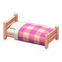 Wooden Simple Bed Animal Crossing New Horizons | ACNH Critter - ACNHMALL