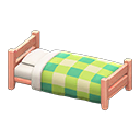 Wooden Simple Bed Animal Crossing New Horizons | ACNH Critter - ACNHMALL