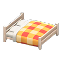 Wooden Double Bed Animal Crossing New Horizons | ACNH Critter - ACNHMALL