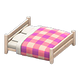 White wood x Pink
