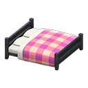 Wooden Double Bed Animal Crossing New Horizons | ACNH Critter - ACNHMALL