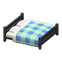 Wooden Double Bed Animal Crossing New Horizons | ACNH Critter - ACNHMALL