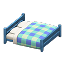 Wooden Double Bed Animal Crossing New Horizons | ACNH Critter - ACNHMALL