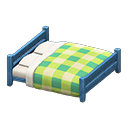 Wooden Double Bed Animal Crossing New Horizons | ACNH Critter - ACNHMALL