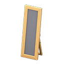 Wooden Full-Length Mirror