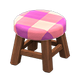 Dark wood x Pink