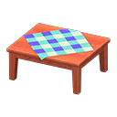 Wooden Table Animal Crossing New Horizons | ACNH Critter - ACNHMALL