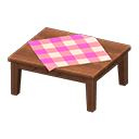 Wooden Table Animal Crossing New Horizons | ACNH Critter - ACNHMALL