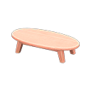 Wooden Low Table Animal Crossing New Horizons | ACNH Critter - ACNHMALL