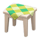 White wood x Green