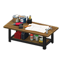 Ironwood DIY Workbench Animal Crossing New Horizons | ACNH Critter - ACNHMALL