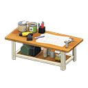 Ironwood DIY Workbench Animal Crossing New Horizons | ACNH Critter - ACNHMALL