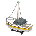 Yacht Animal Crossing New Horizons | ACNH Critter - ACNHMALL