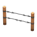 Barbed-Wire Fence Animal Crossing New Horizons | ACNH Items - ACNHMALL