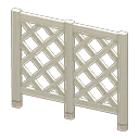 Large Lattice Fence Animal Crossing New Horizons | ACNH Items - ACNHMALL