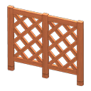 Large Lattice Fence Animal Crossing New Horizons | ACNH Items - ACNHMALL