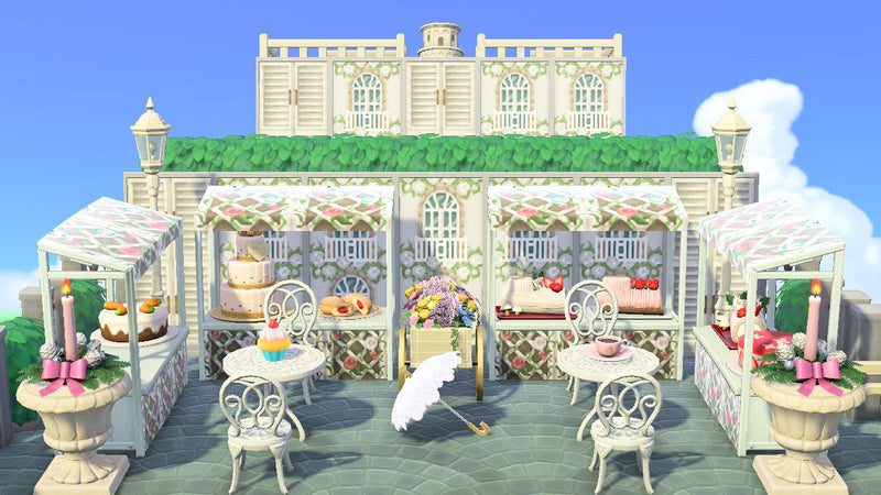 Outdoor White Cafe