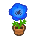 Blue Windflower Plant Animal Crossing New Horizons | ACNH Critter - ACNHMALL