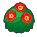 Red Camellia Bush