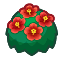 Red Hibiscus Bush Animal Crossing New Horizons | ACNH Critter - ACNHMALL