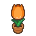 Orange Tulip Plant Animal Crossing New Horizons | ACNH Critter - ACNHMALL