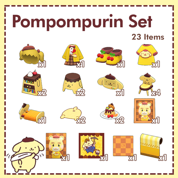 Pompompurin Set