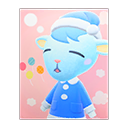 Sherb's Poster Animal Crossing New Horizons | ACNH Items - ACNHMALL