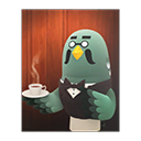Brewster's Poster Animal Crossing New Horizons | ACNH Items - ACNHMALL
