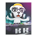 DJ KK's Poster Animal Crossing New Horizons | ACNH Items - ACNHMALL
